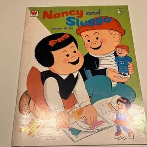 Vintage Nancy and Sluggo Paper Dolls